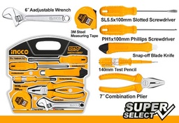 [HKTH10807] HKTH10807 7PCS HANDTOOLS SET-(PROMO)